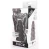 All Black Male Masturbator Masturbateur souple ABM08 Flick 16cm